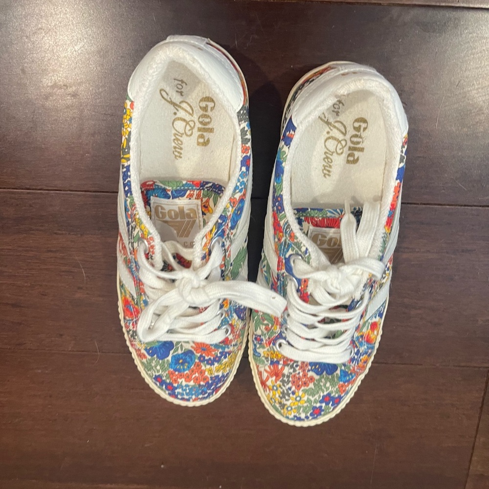guc Gola mark cox sneakers for j crew in Floral liberty margaret annie print 6 - Picture 3 of 9